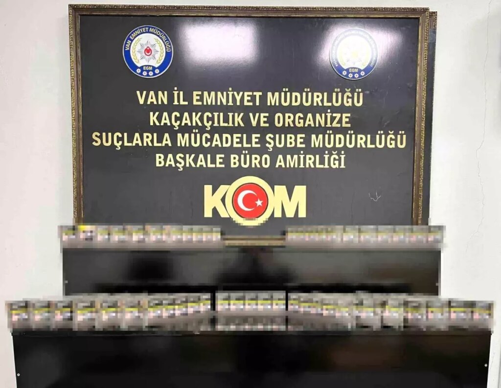 Van’da Gümrük Kaçağı Malzeme Operasyonu