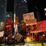 İsrail’de Netanyahu hükümetine karşı dev protestolar gerçekleşti