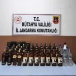 Kütahya’da 44 Litre Sahte İçki Ele Geçirildi