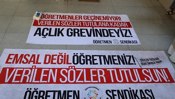 Öğretmenlerin Açlık Grevi: “Sözler Yerine Getirilsin”